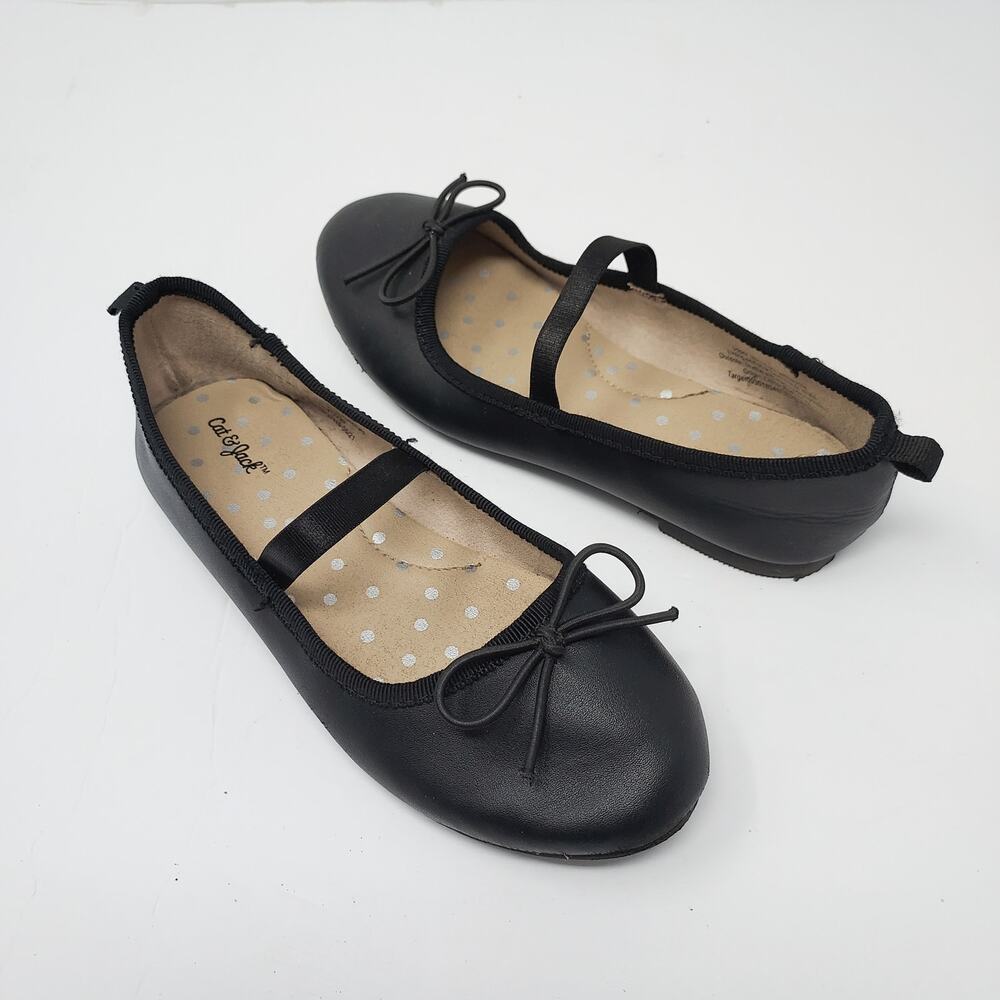 ⭐️5/$20 Cat & Jack Black Mary Jane Flats Size 12